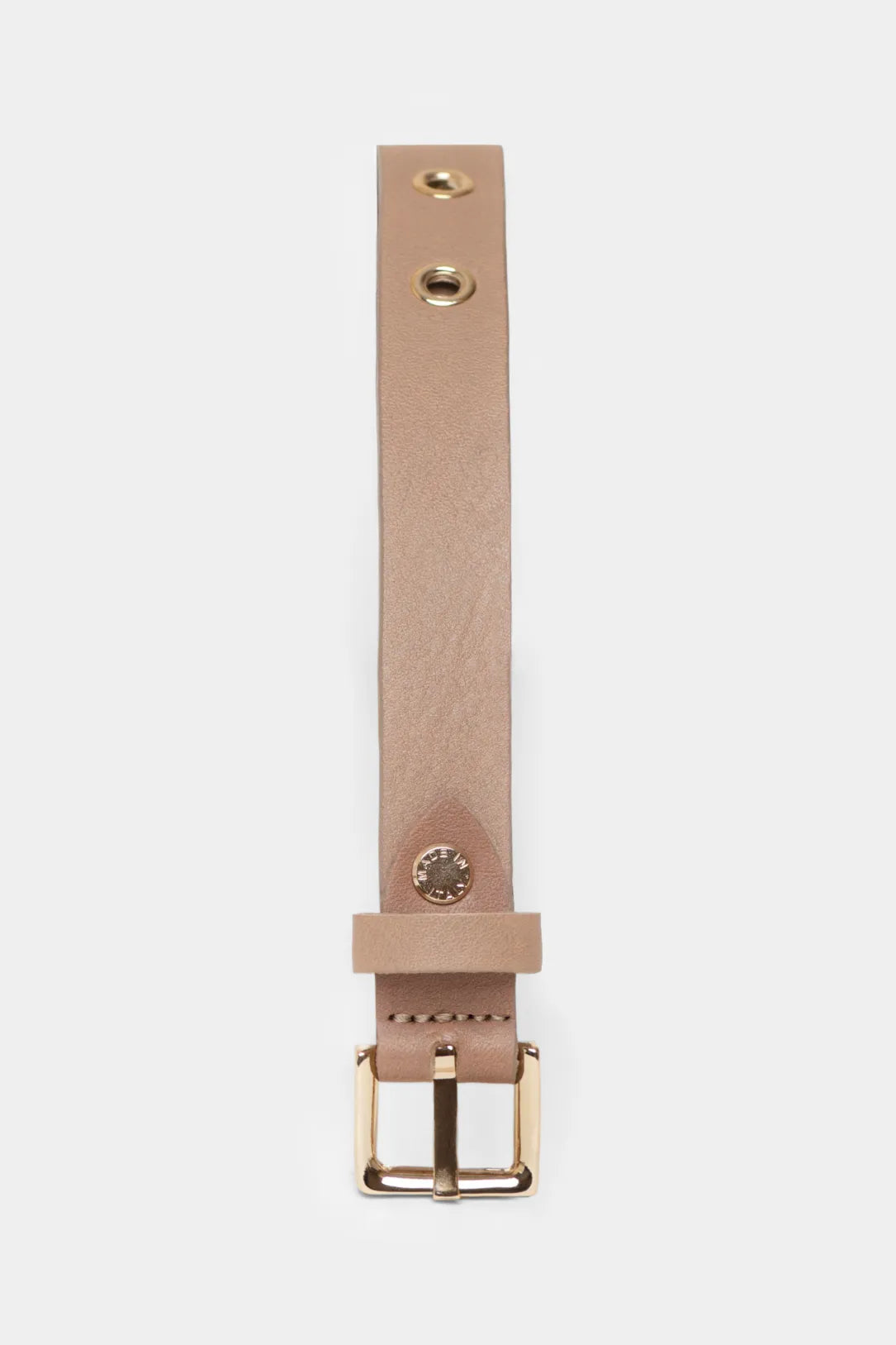 Taupe Slim Belt