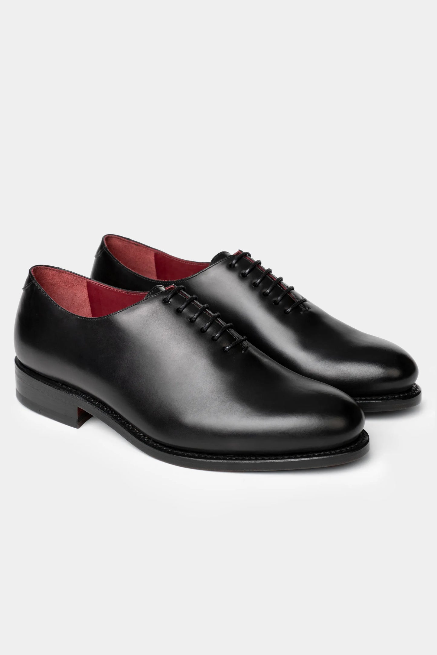 Black Whole Cut Shoes