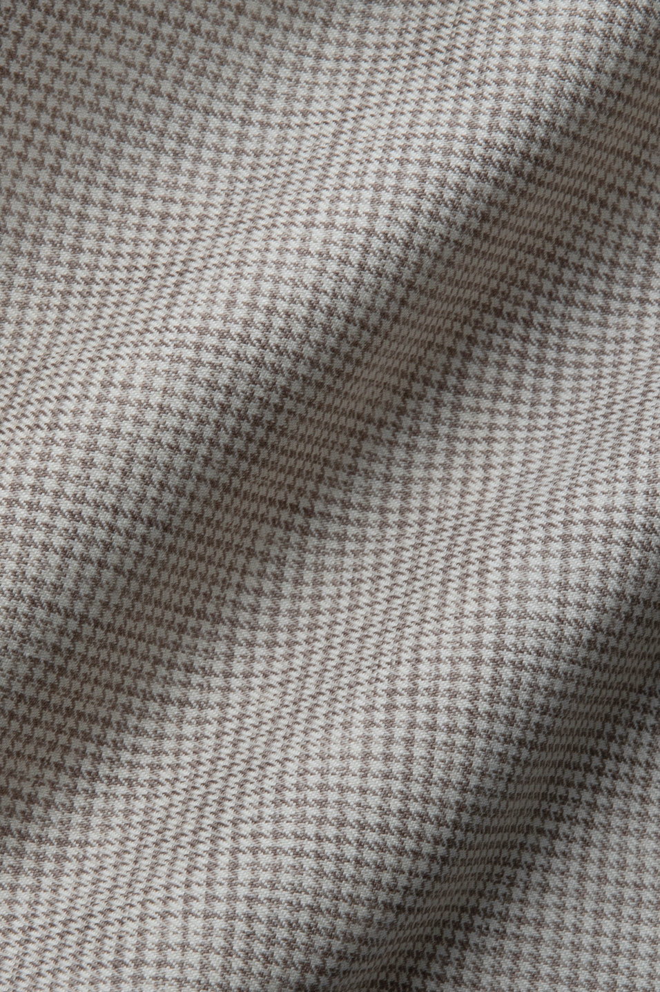 Textură houndstooth bej din lână pentru pantaloni FLEXO Florentinodelure.