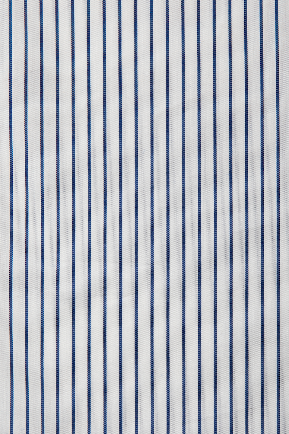 Navy Striped Stretch Shirt