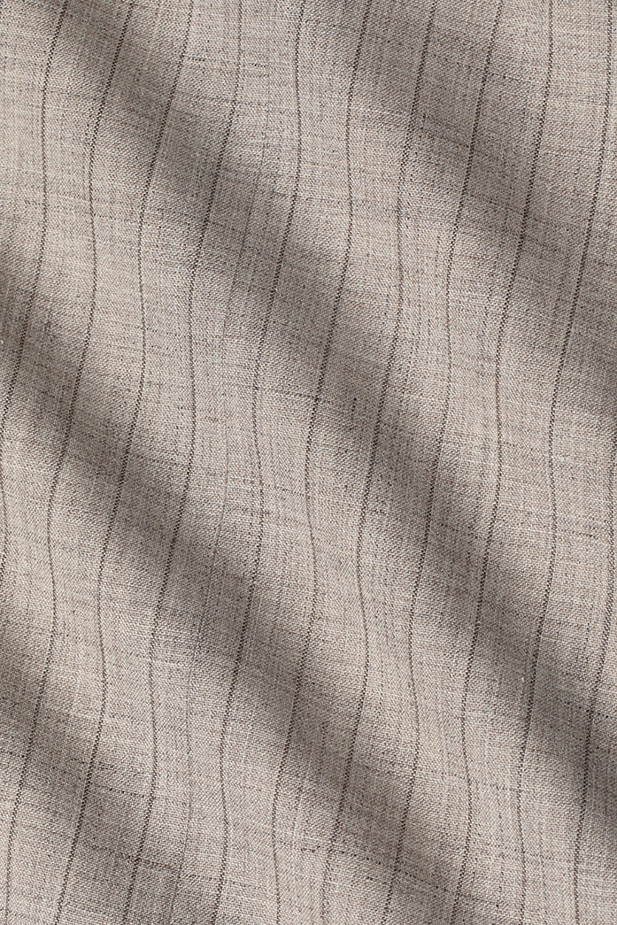 Beige Striped Diablo Suit