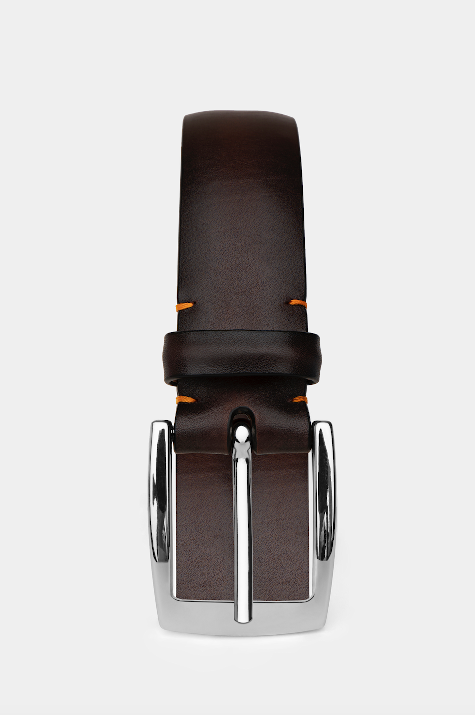 Brown Box calf Belt