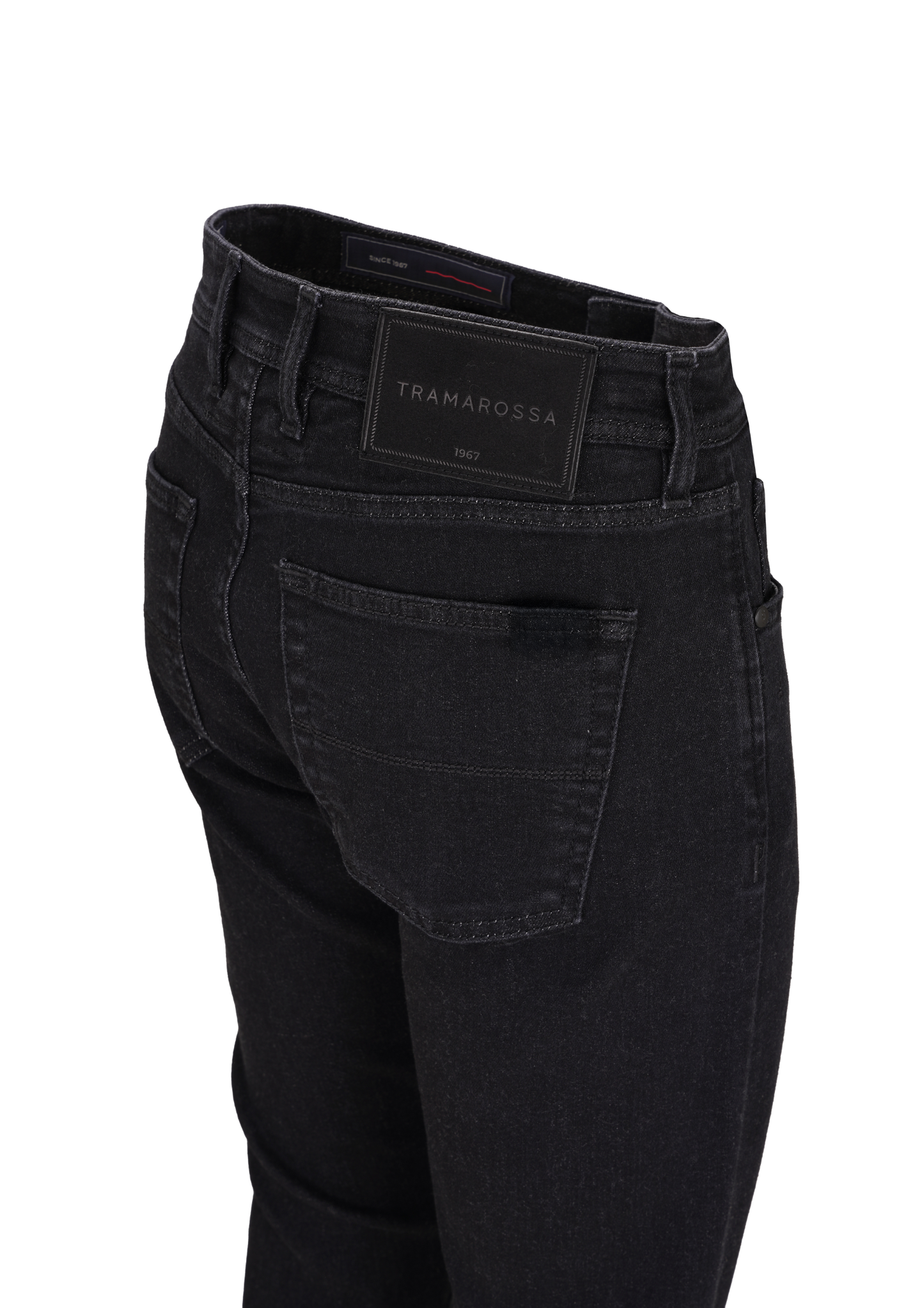 Tramarossa Men's Black Straight Jeans