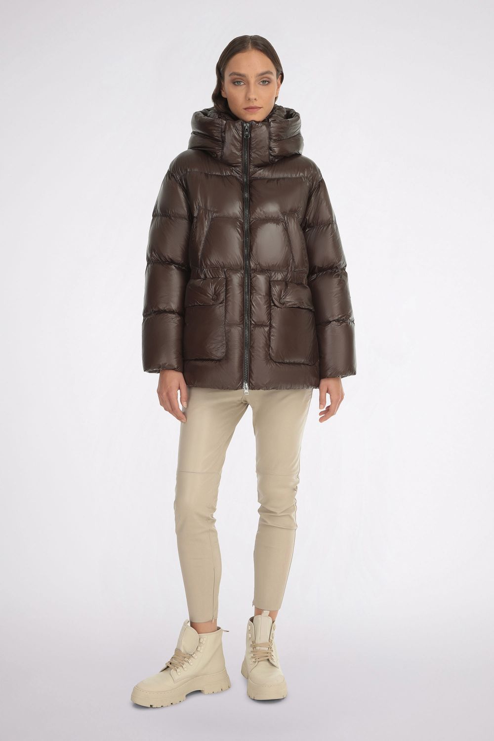 Brown Puffer Jacket