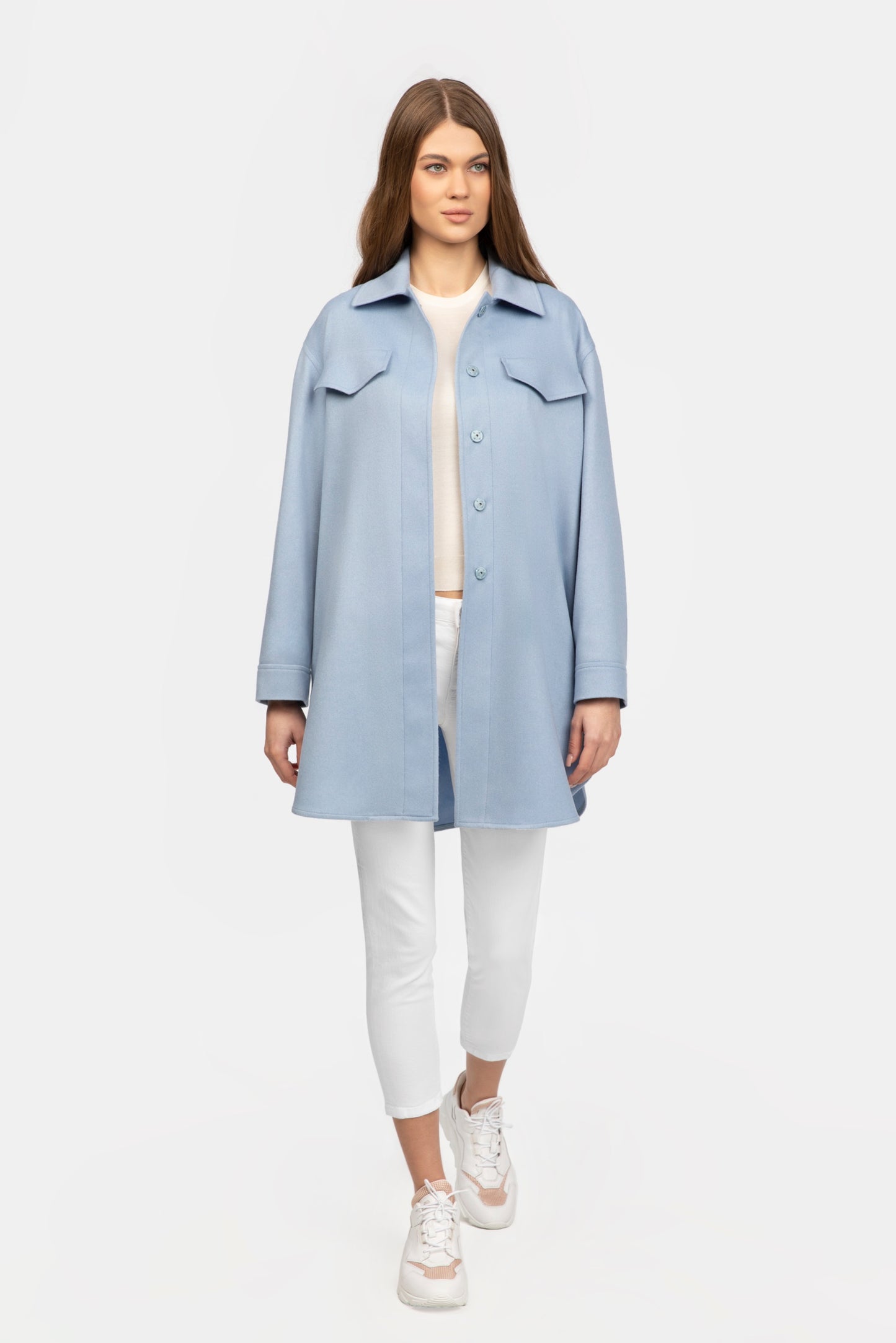 Light Blue Overshirt