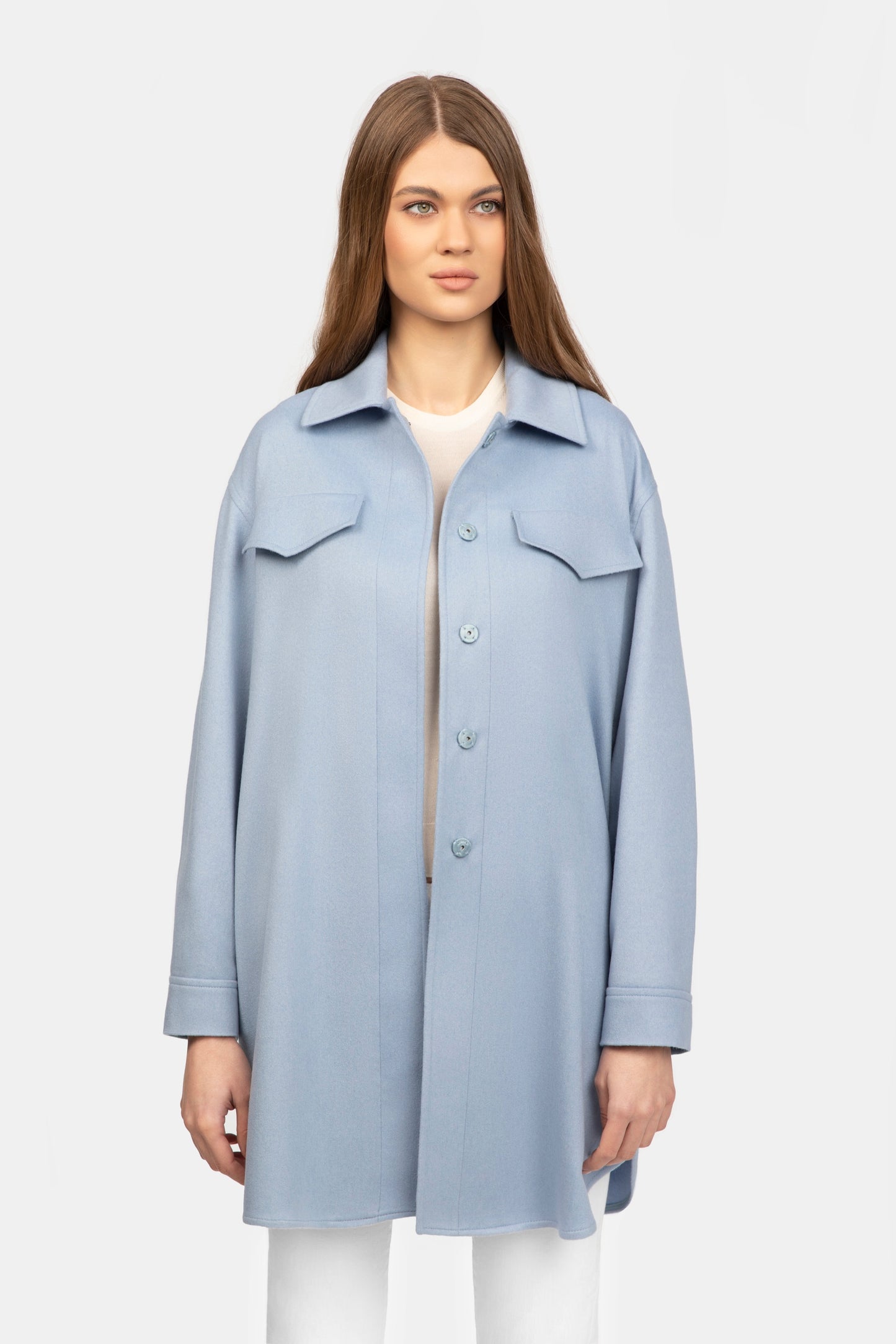 Light Blue Overshirt