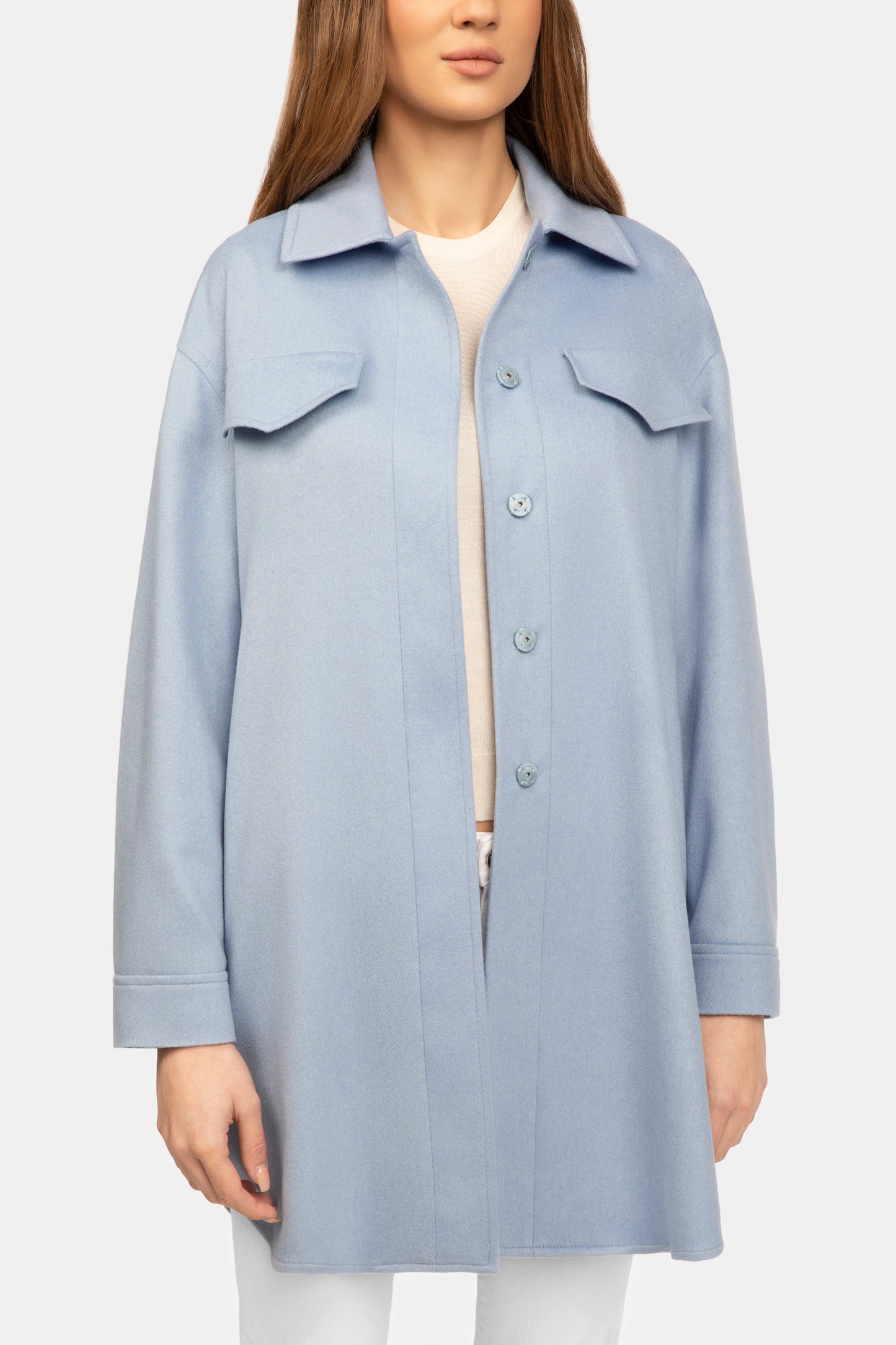 Light Blue Overshirt