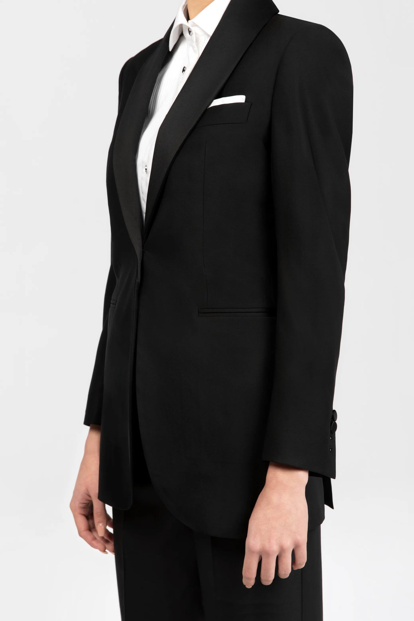 Black Lyra Tuxedo Suit