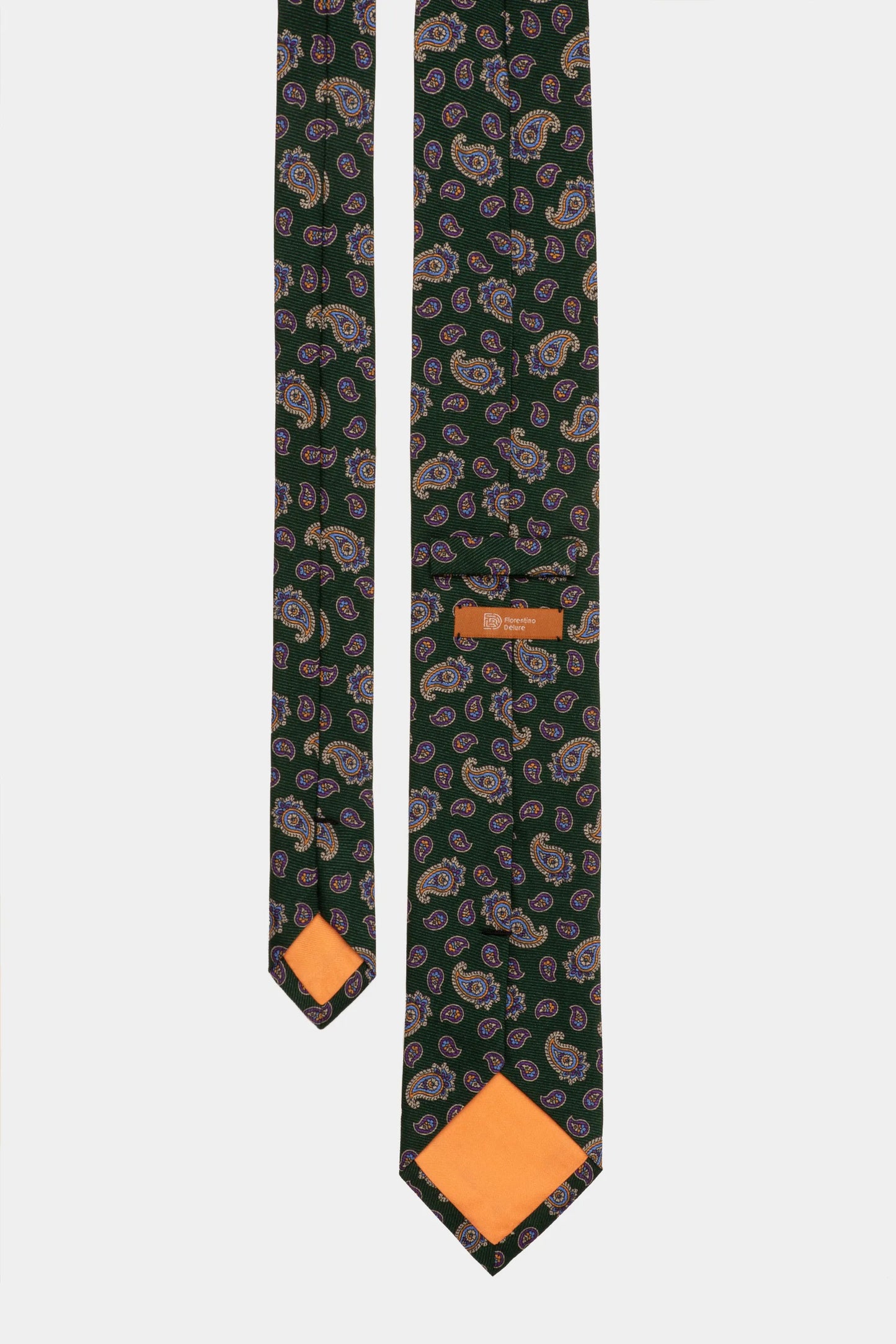 Green Paisley Tie