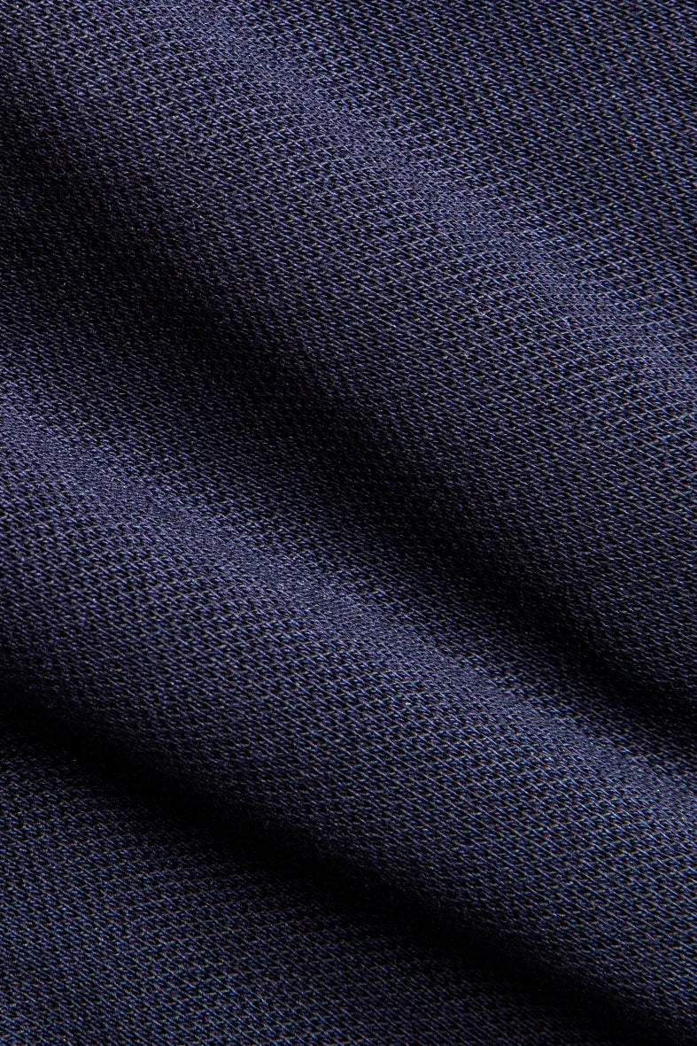 Navy Knitted Shirt