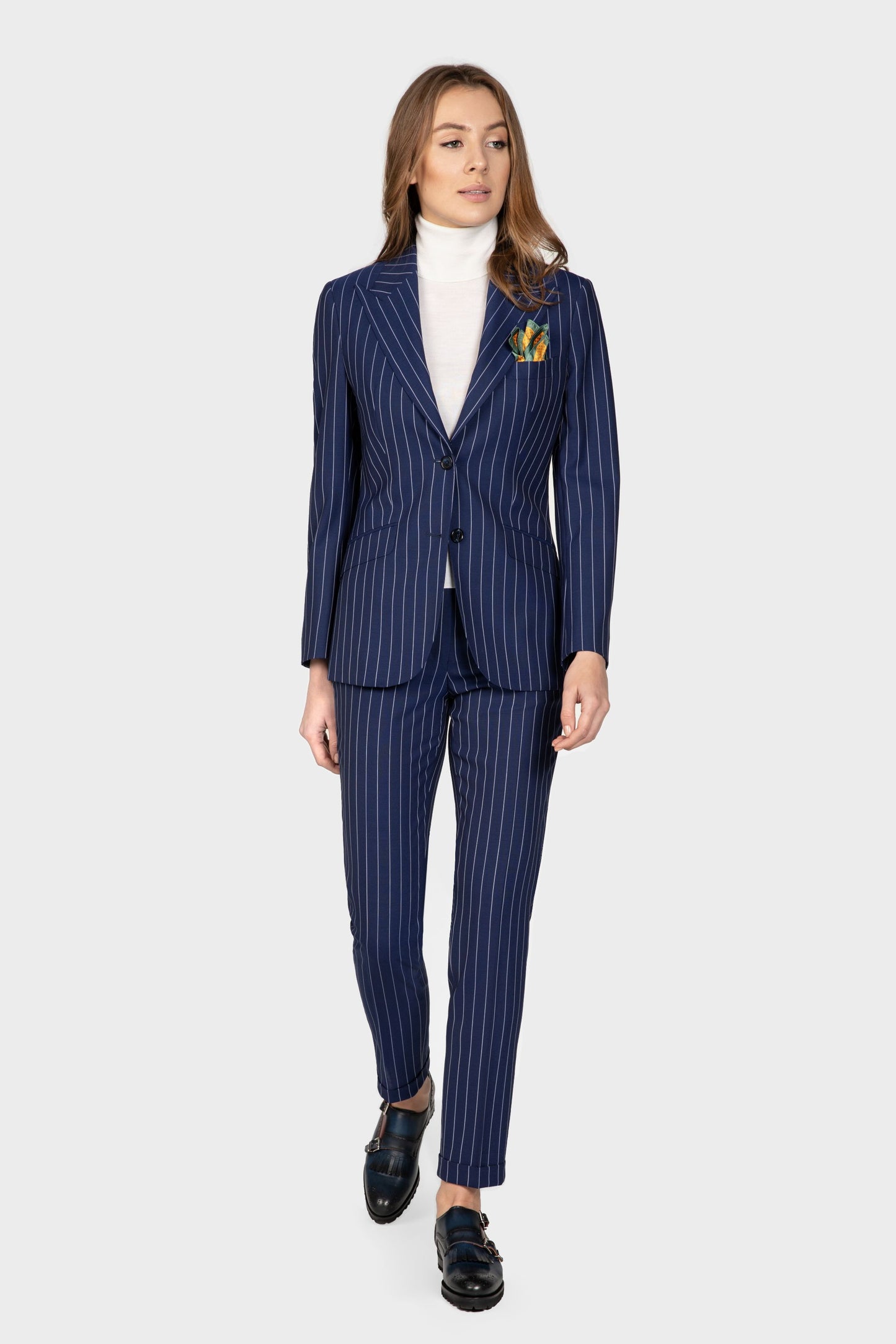 Striped Navy Vega Suit