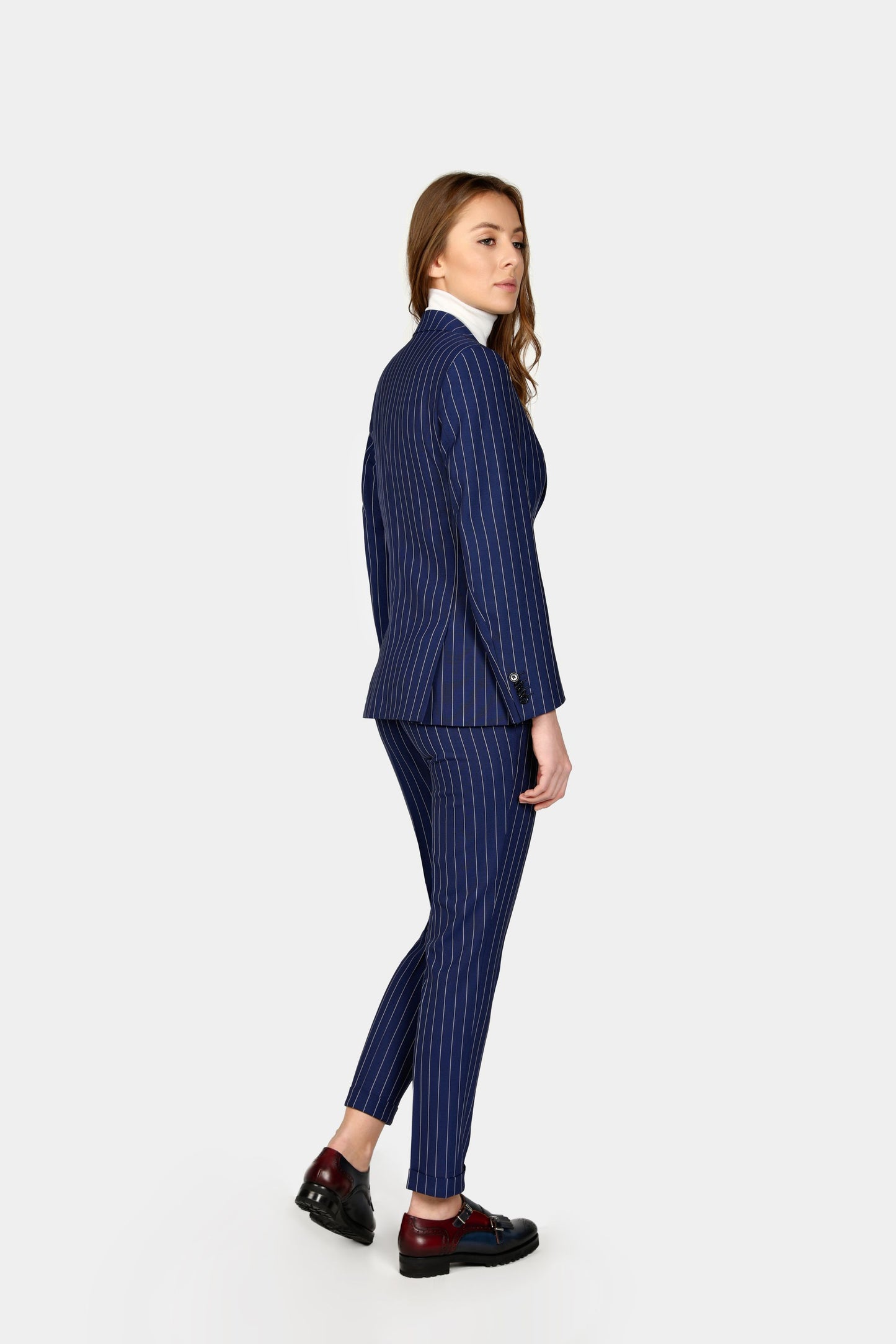 Striped Navy Vega Suit