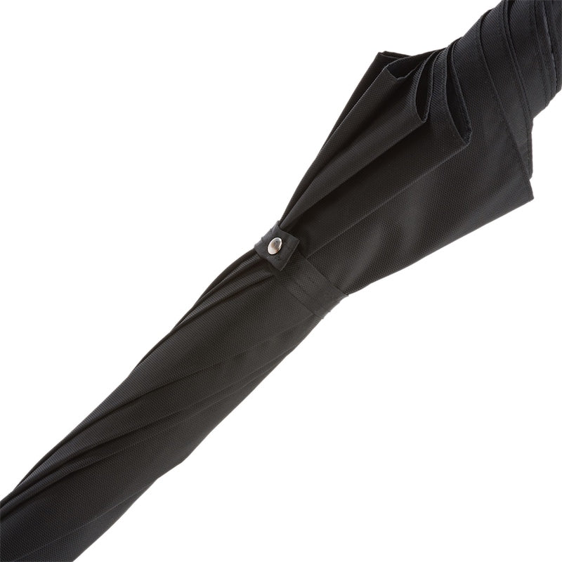 Black Umbrella with Skull Handle