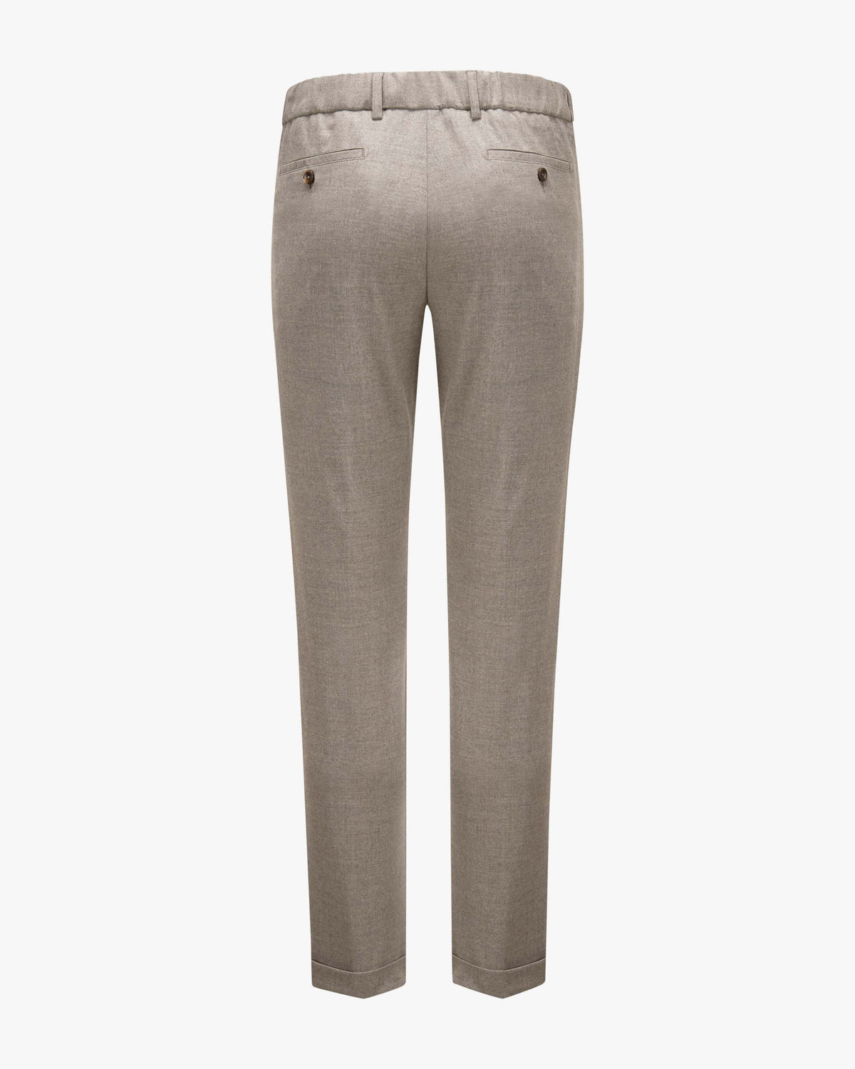 Men's Beige Cotton Chinos
