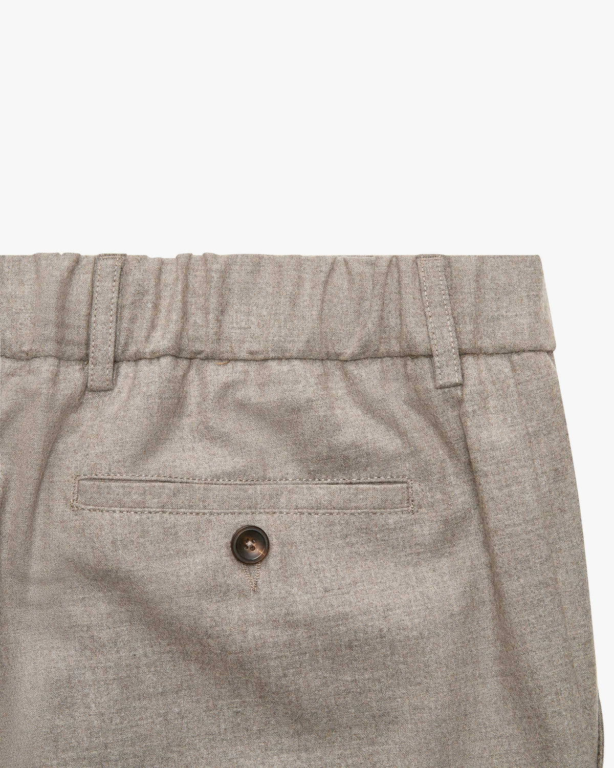 Men's Beige Cotton Chinos