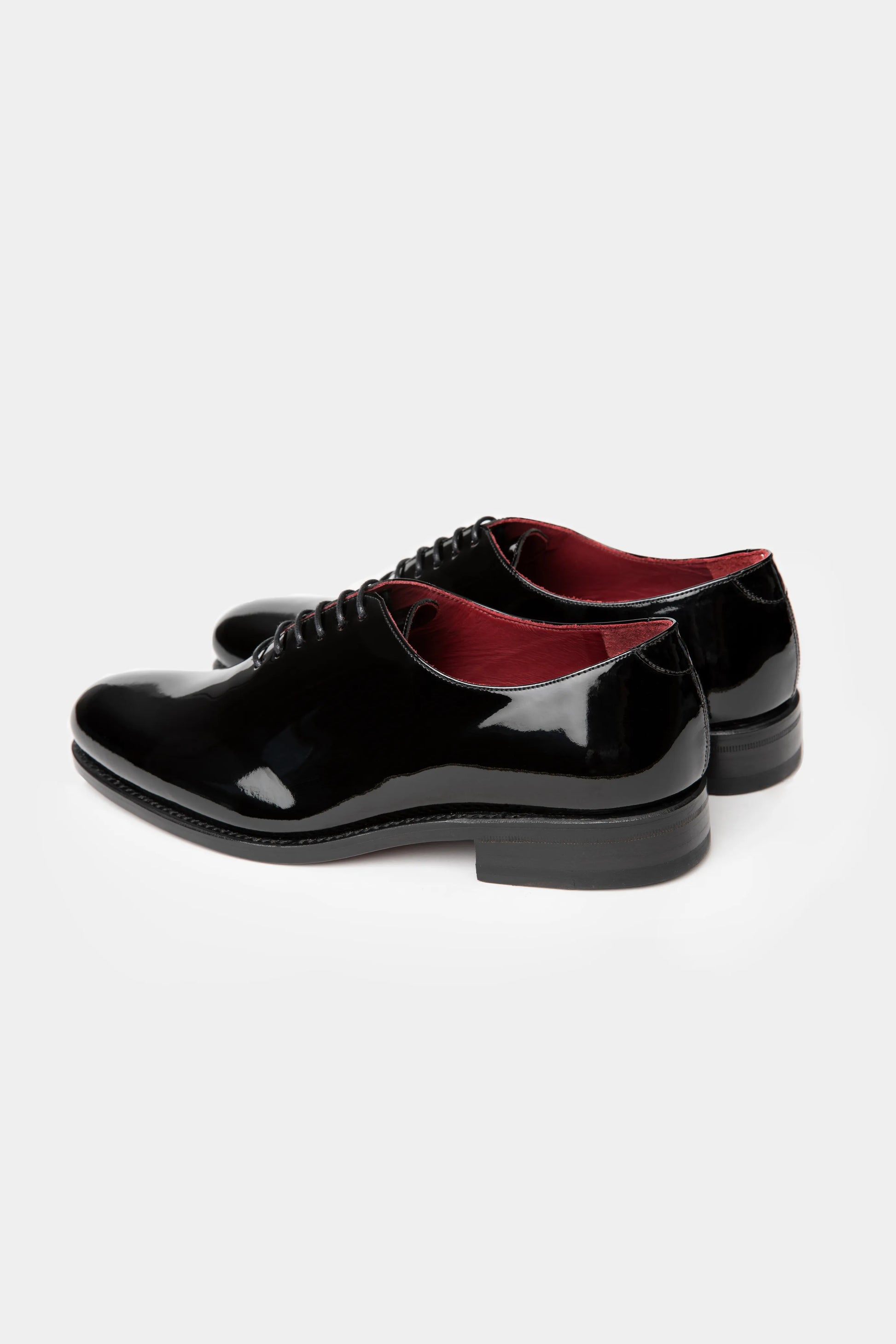 Red 2025 tuxedo shoes