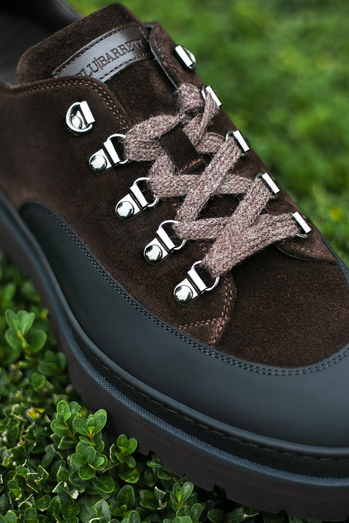 Dark Brown Hiking Sneakers