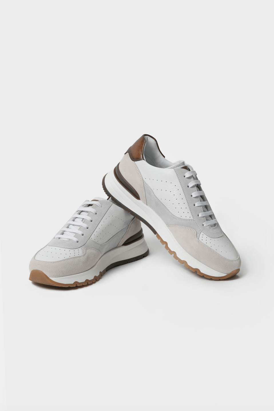 White Leather Sneakers
