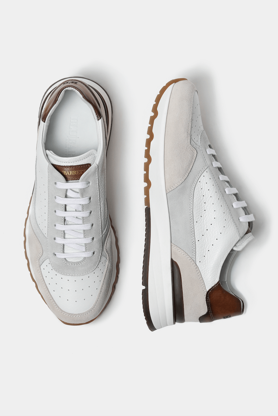 White Leather Sneakers