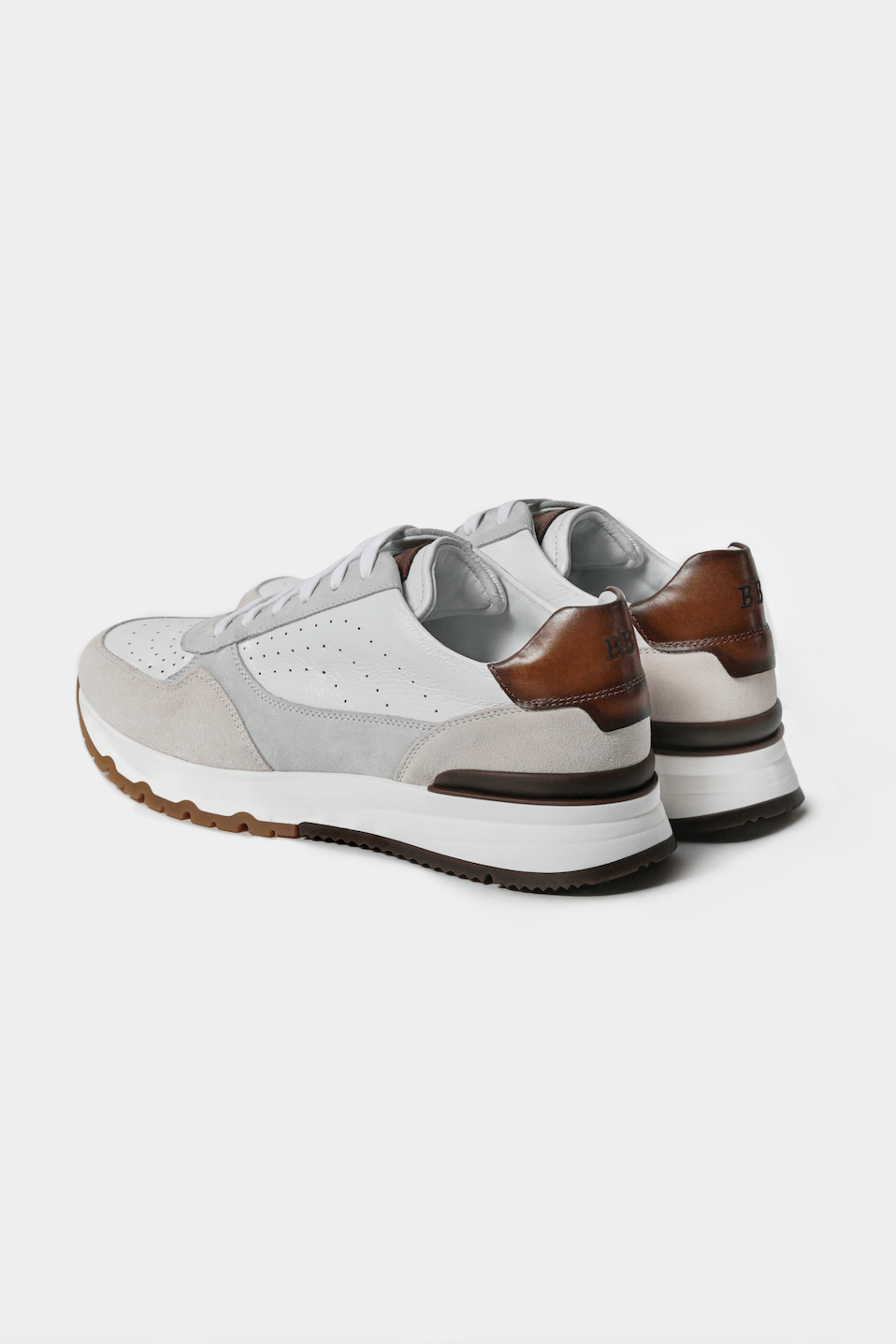 White Leather Sneakers