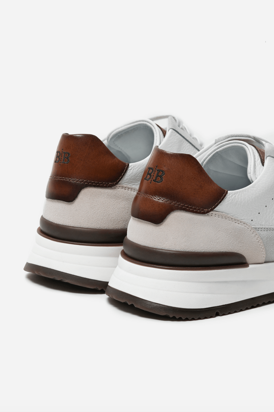 White Leather Sneakers