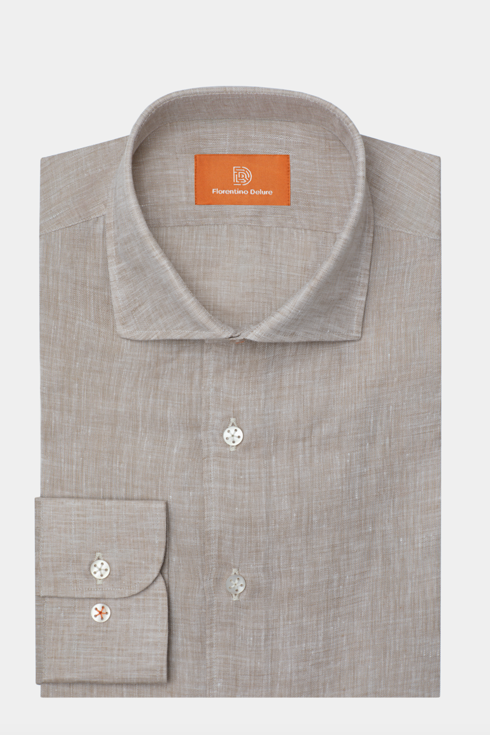 Beige Linen Shirt - Florentinodelure