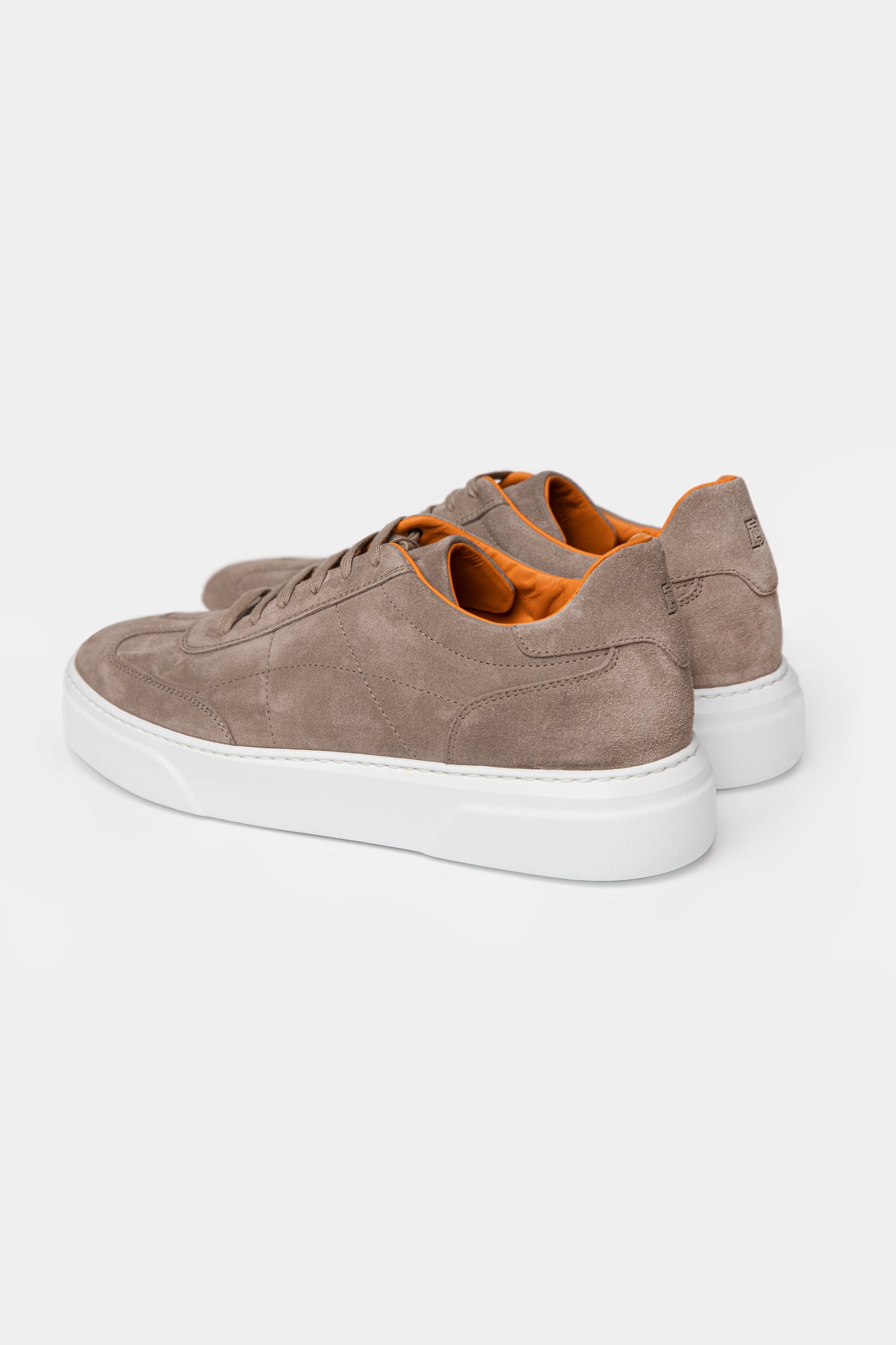 Beige Suede City Sneakers - Florentinodelure
