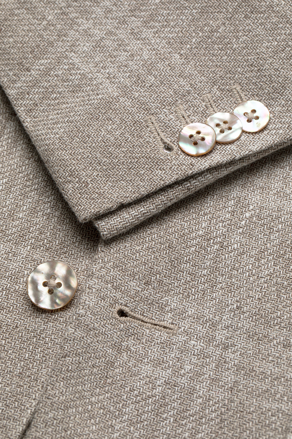 Beige Check EGO Suit - Florentinodelure