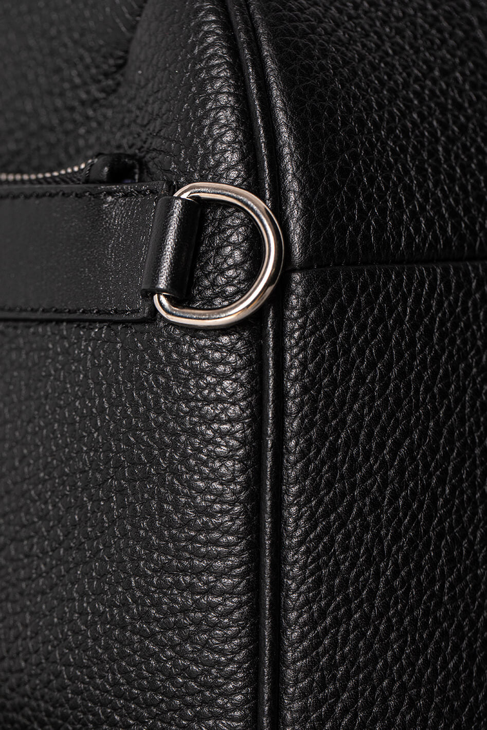 Black Leather Backpack - Florentinodelure