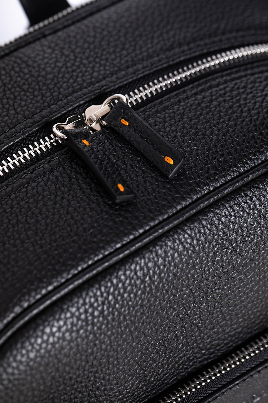 Black Leather Backpack - Florentinodelure