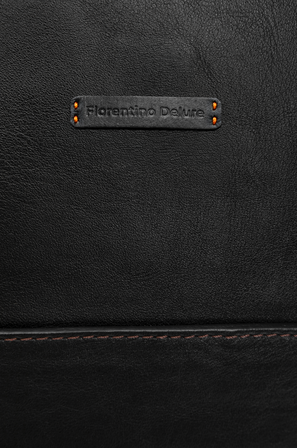 Black Leather Backpack - Florentinodelure