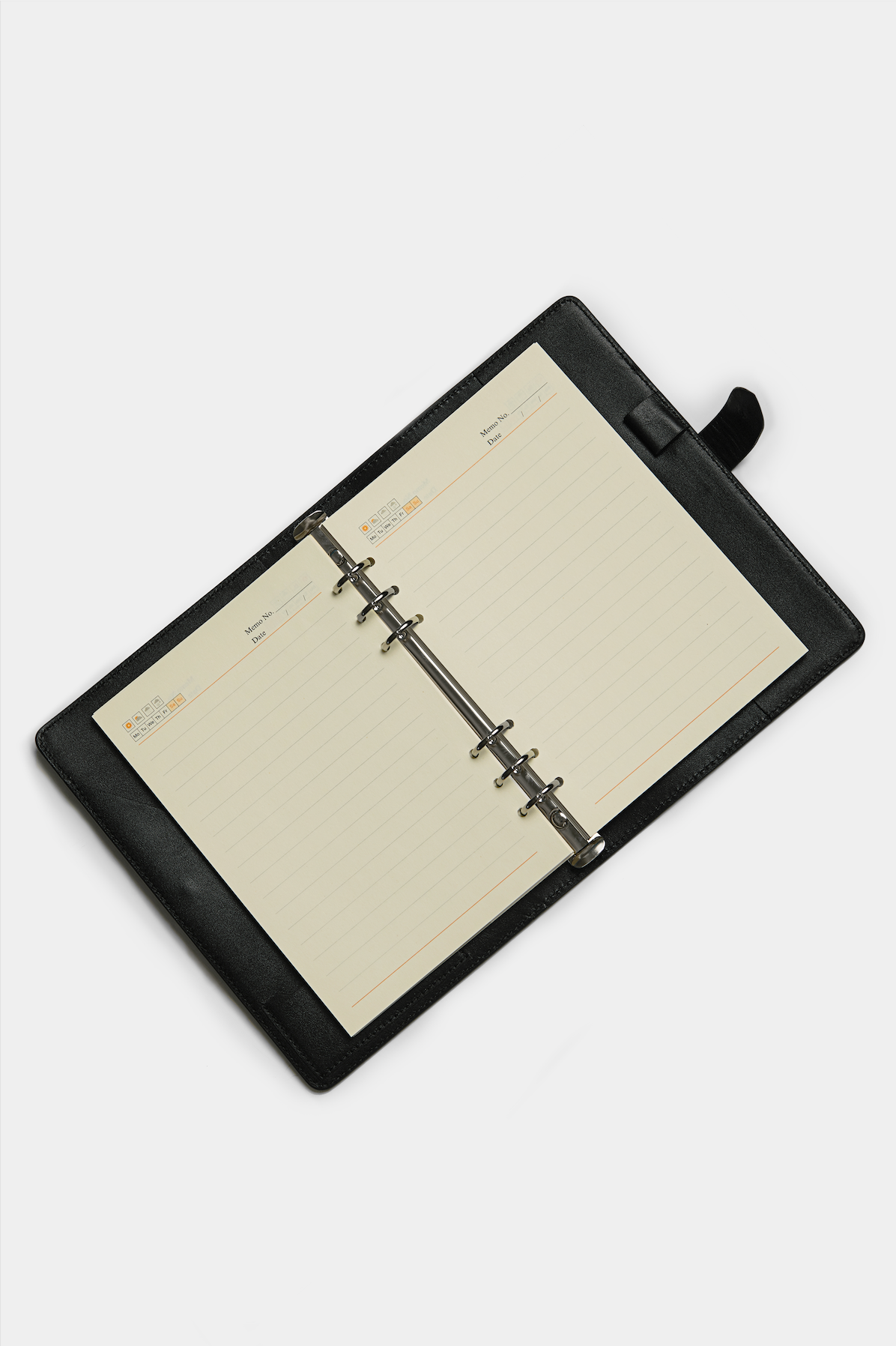 Black Leather Notebook - Florentinodelure