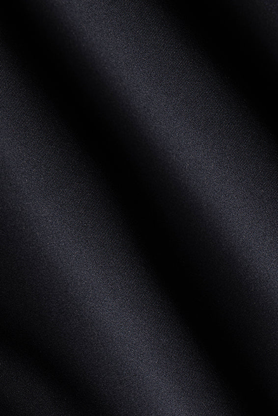Sacou negru Luna Florentinodelure, material textil ușor, detaliu elegant.