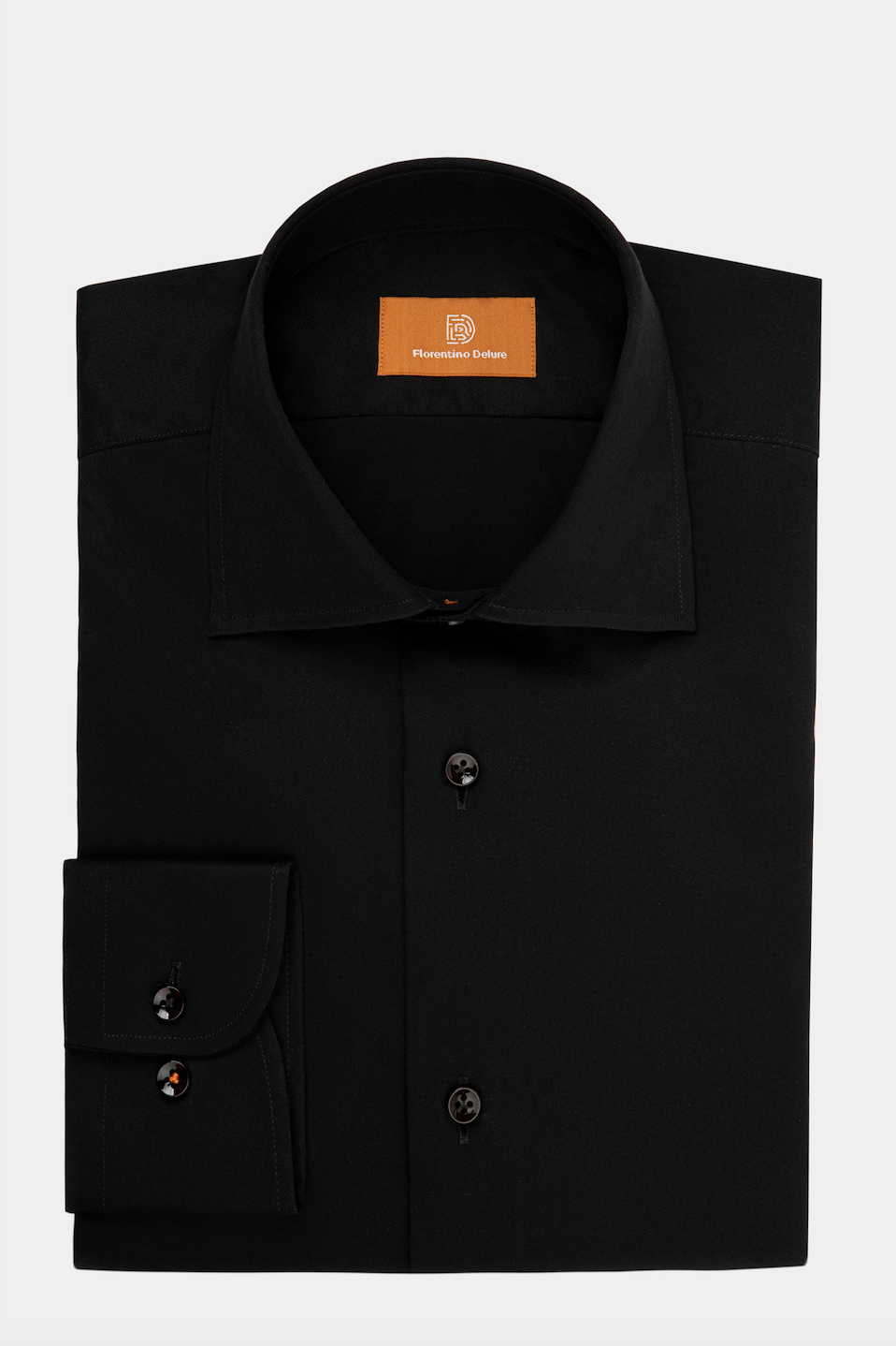 Black Twill Shirt - Florentinodelure