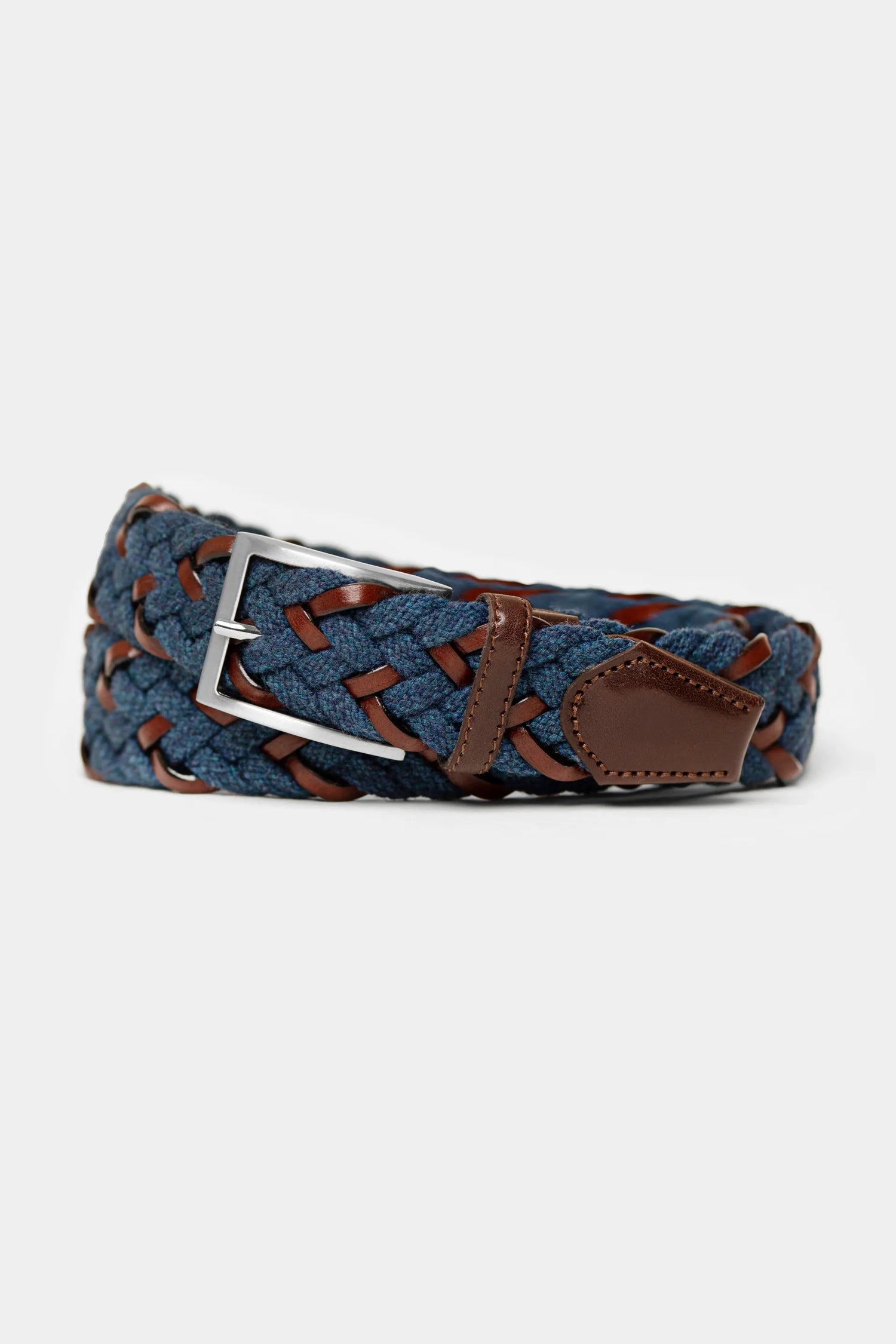 Blue Braided Belt - Florentinodelure