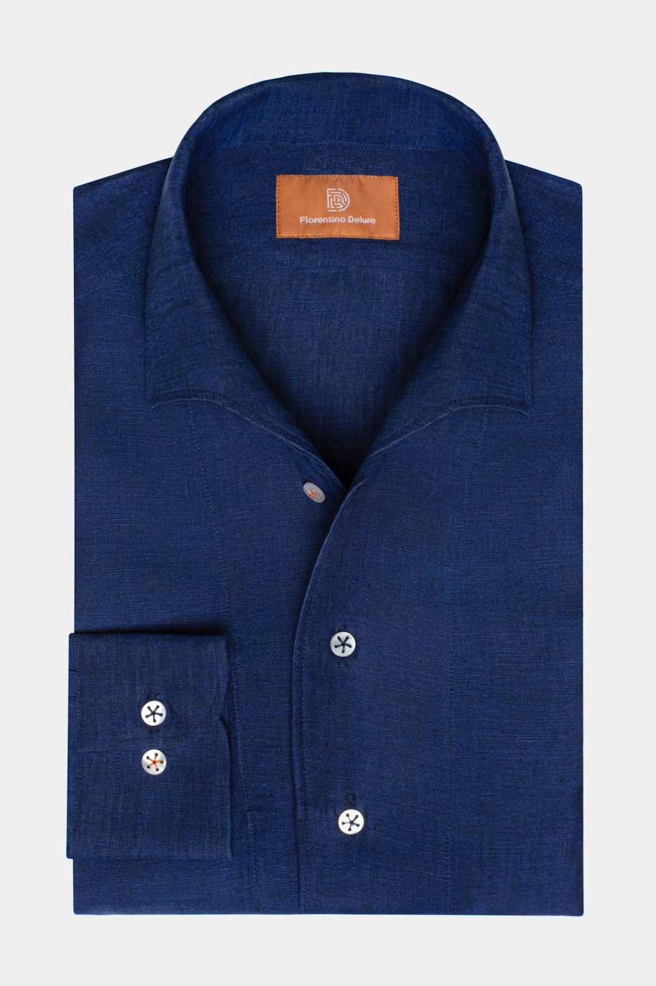 Blue Linen capri Shirt - Florentinodelure