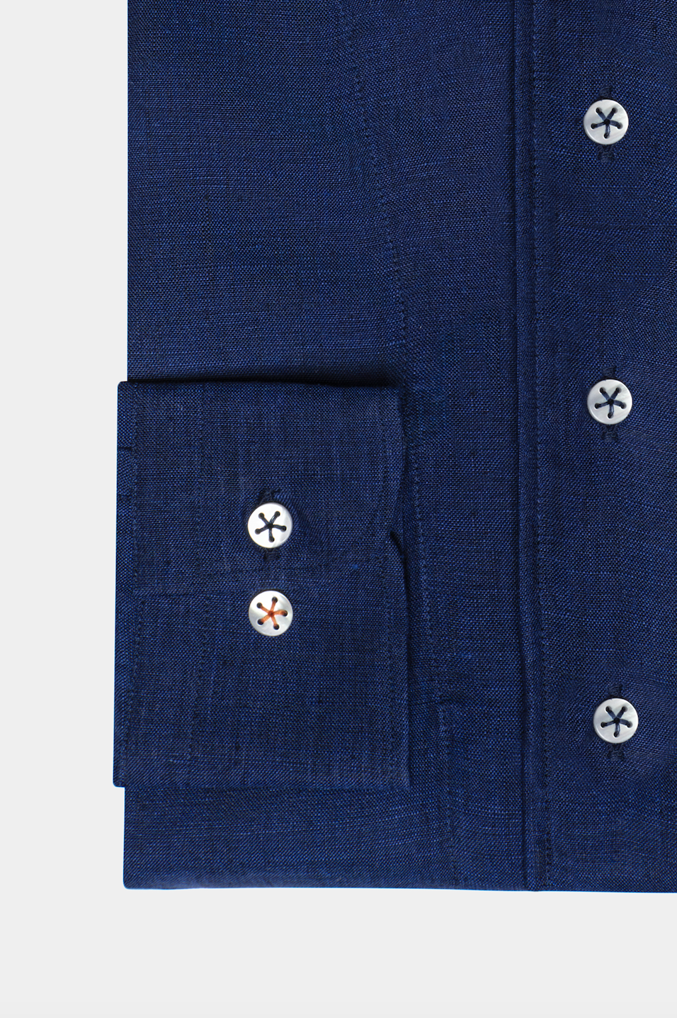 Blue Linen capri Shirt - Florentinodelure