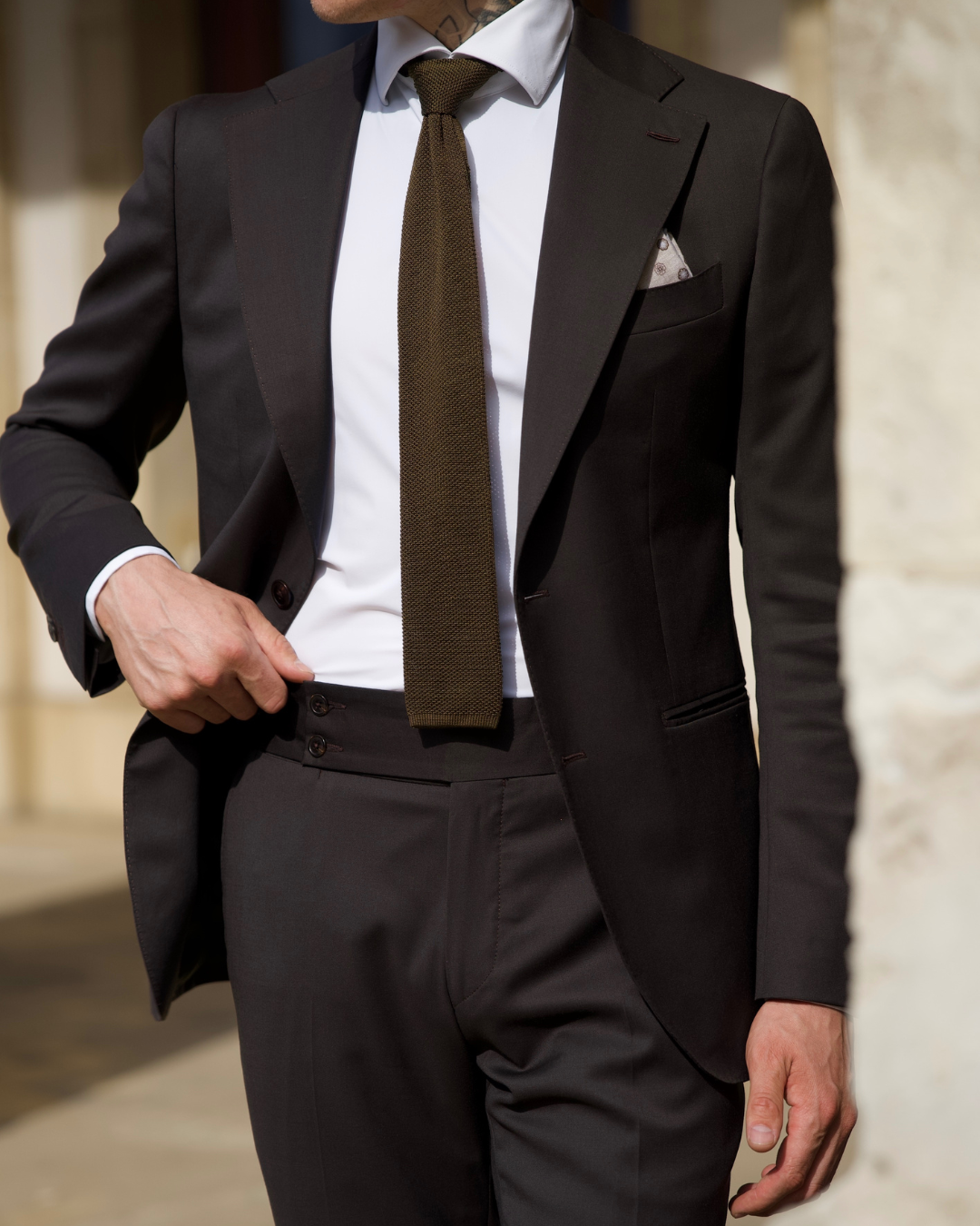 Brown EGO Suit - Florentinodelure