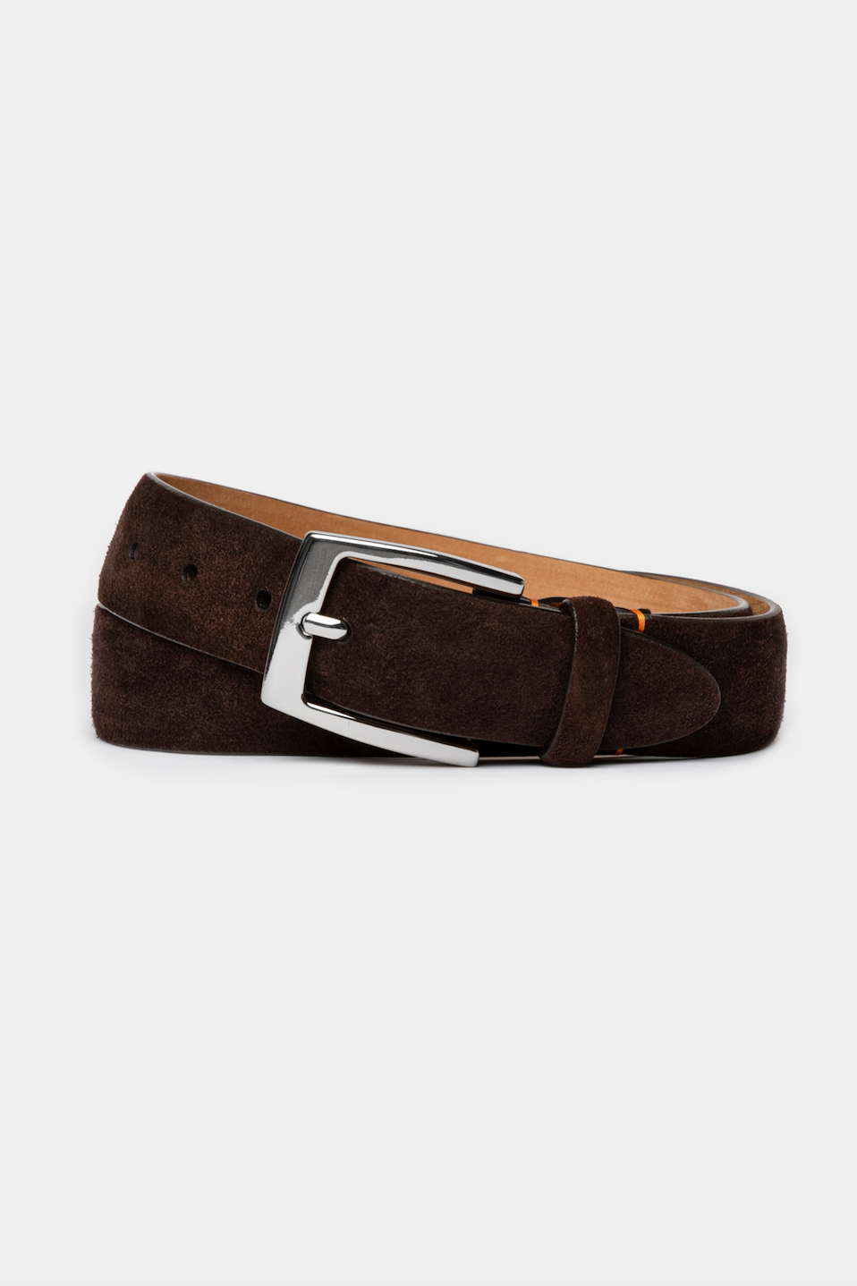 Brown Suede Belt