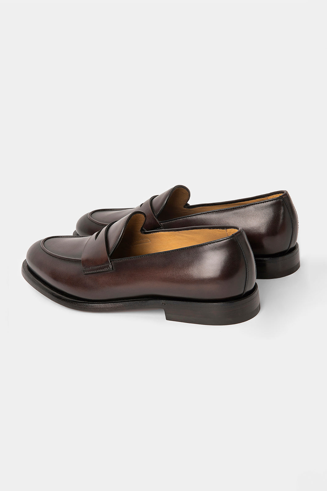 Dark Brown Deer Penny Loafer - Florentinodelure