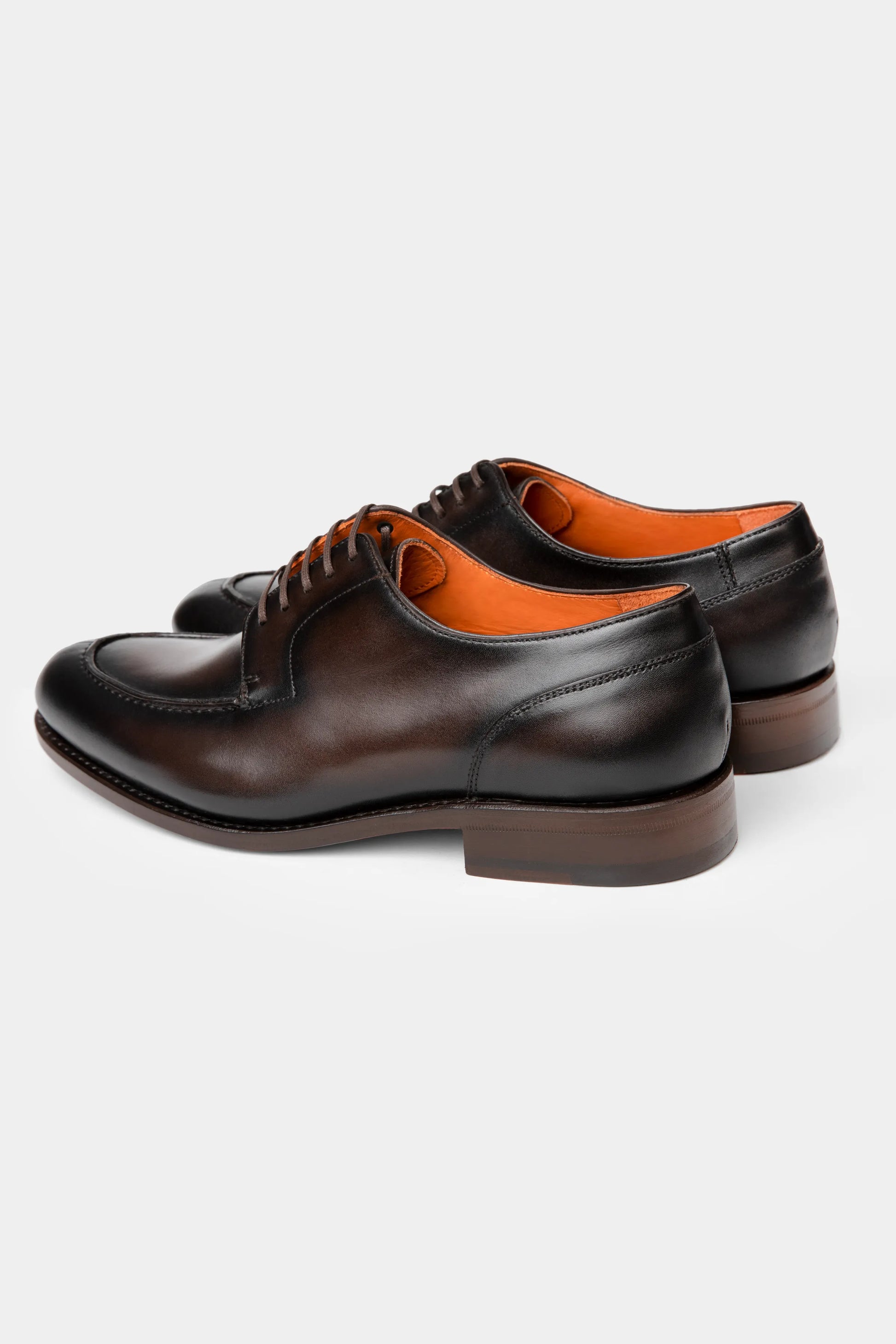 Dark Brown Derby Split Toe - Florentinodelure