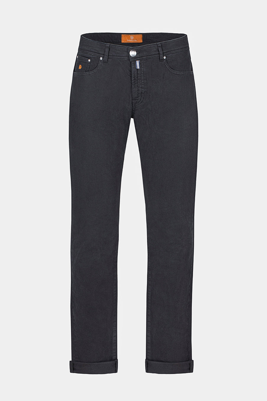 Dark Grey 5-POCKET Trousers - Florentinodelure