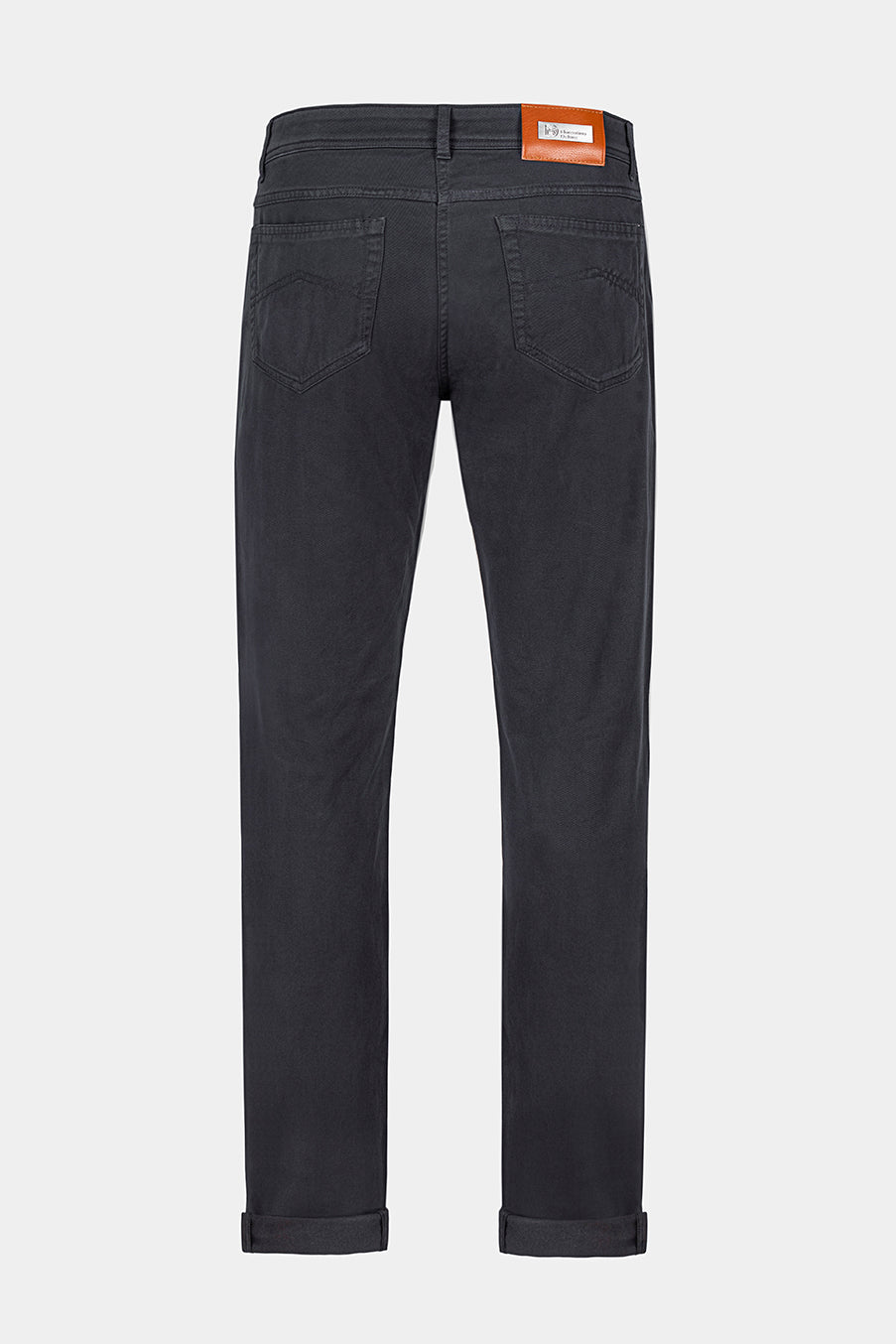 Dark Grey 5-POCKET Trousers - Florentinodelure