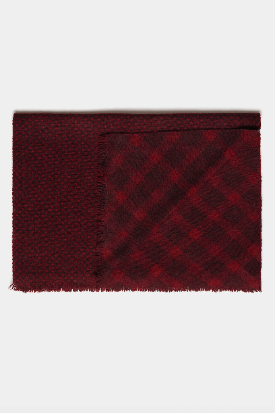 Red Wool Scarf