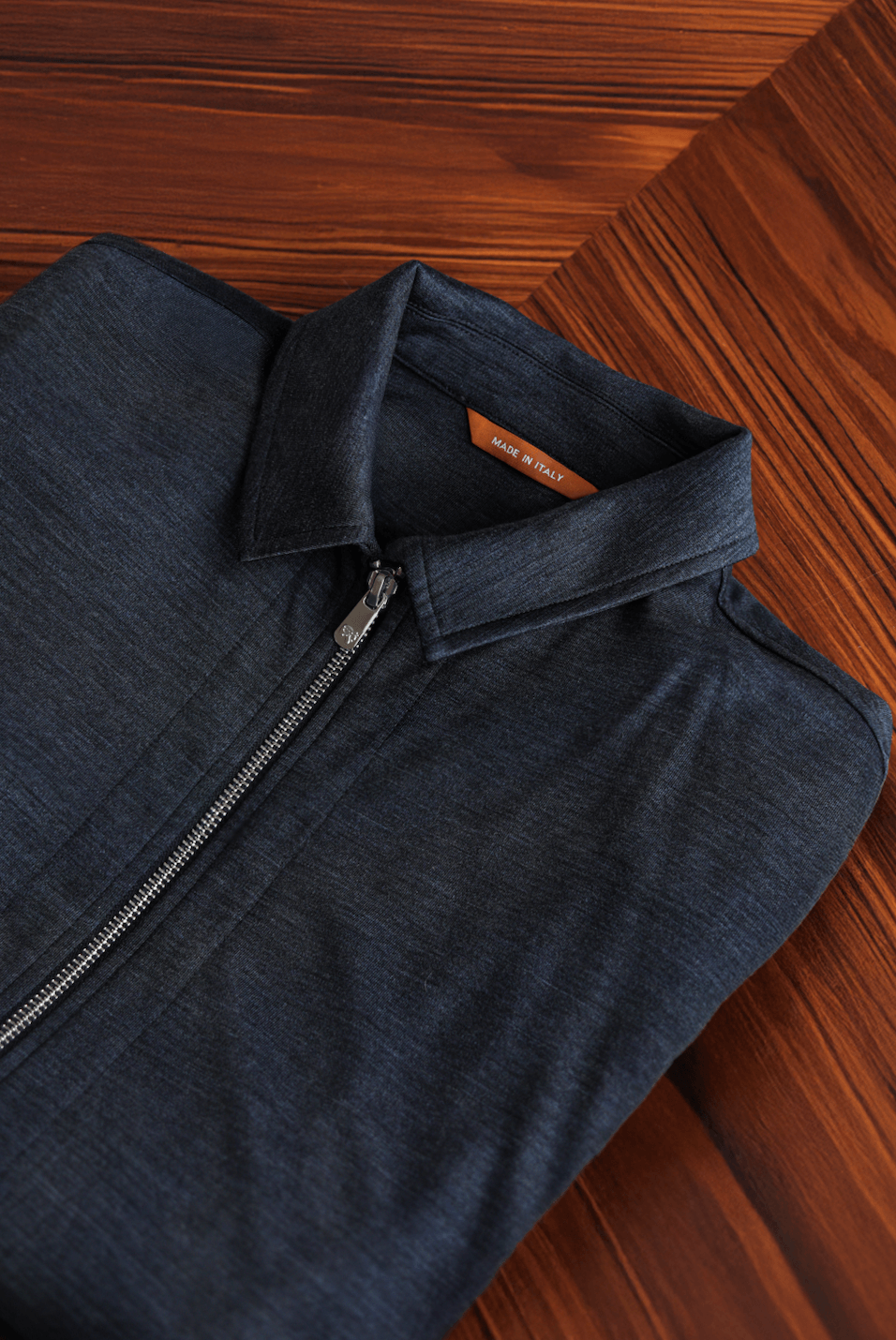 Navy Loungewear Jacket