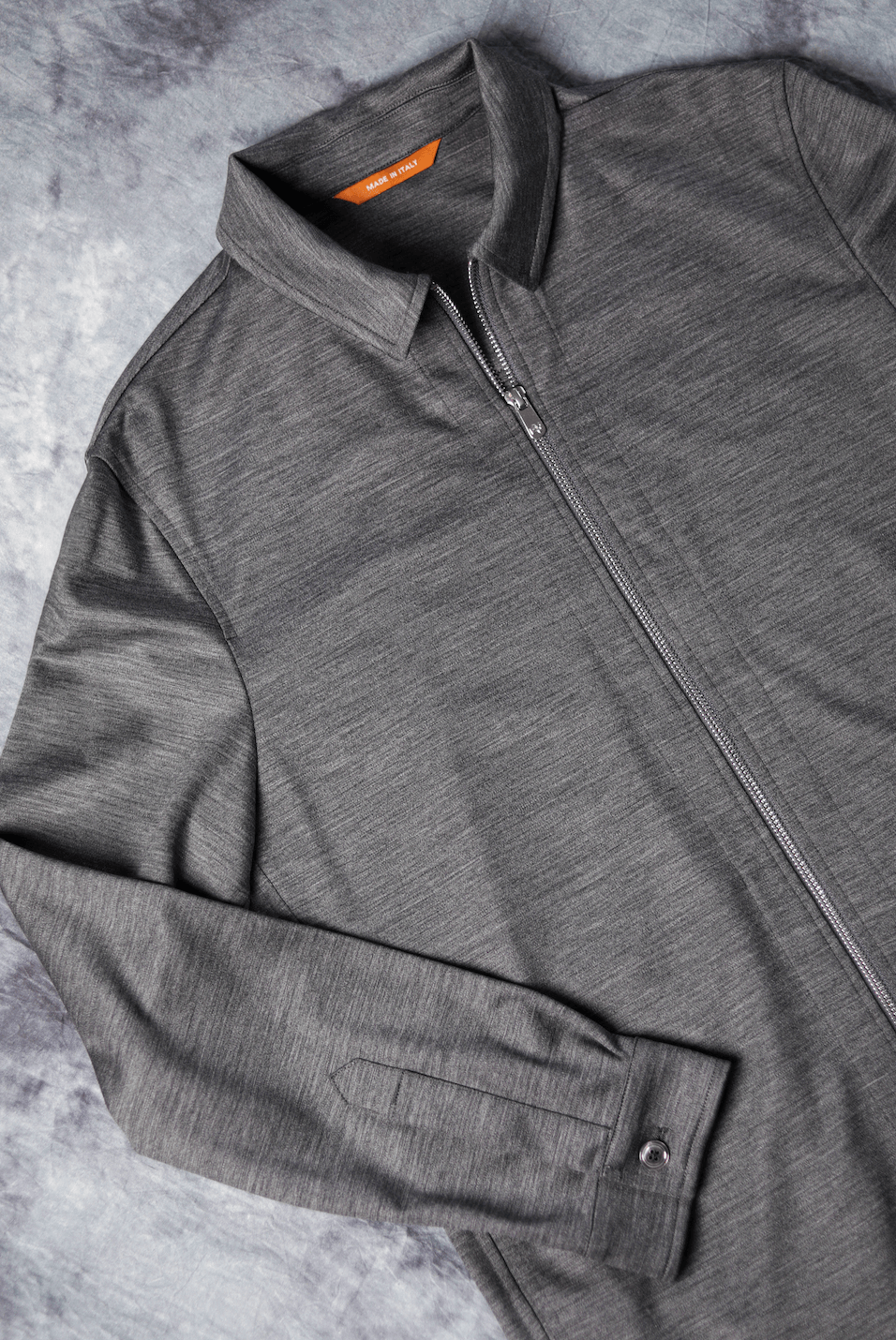 Grey Loungewear Jacket