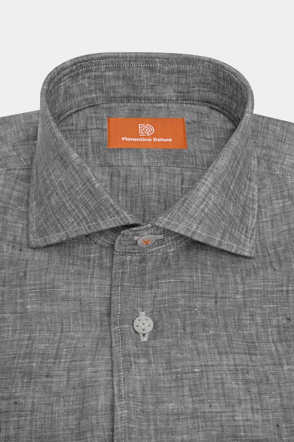 Grey Linen Shirt - Florentinodelure
