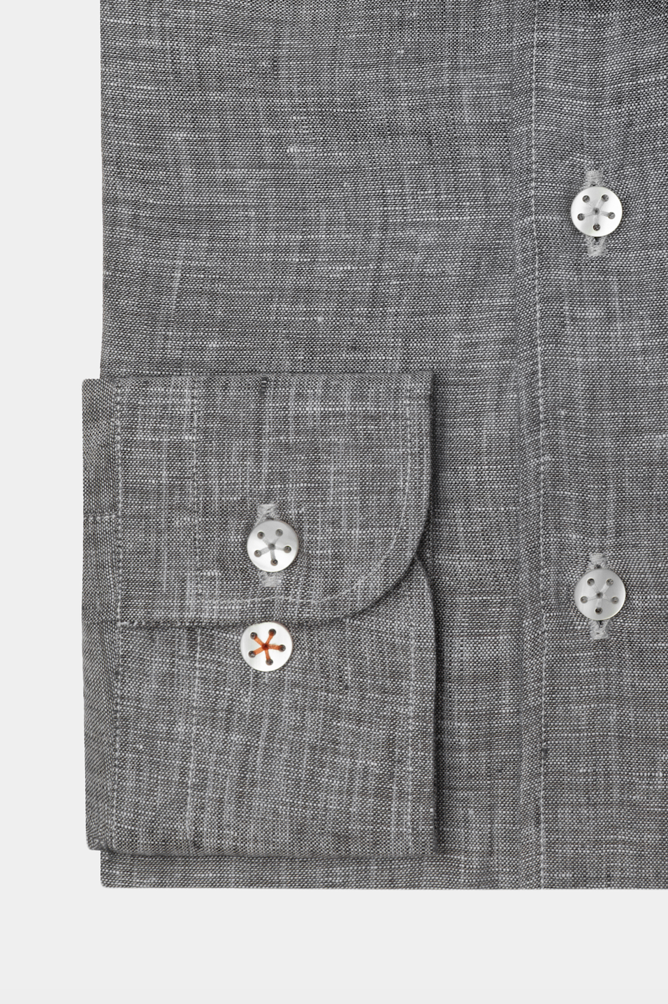 Grey Linen Shirt - Florentinodelure