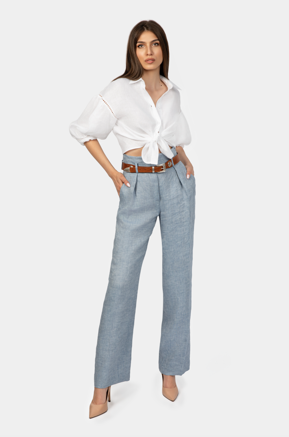 Light Blue Luna Suit - Florentinodelure