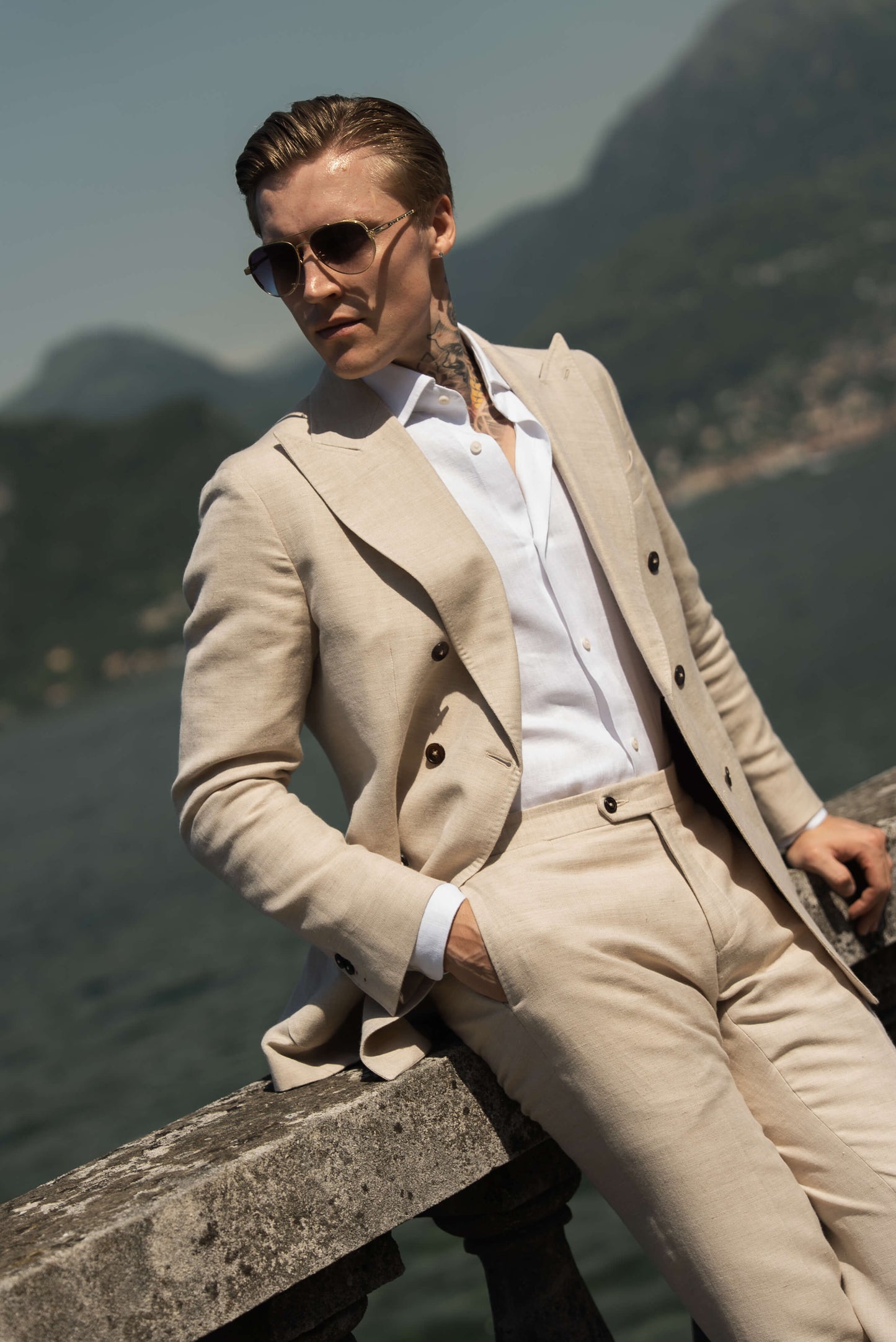 Light Brown DIABLO Suit - Florentinodelure